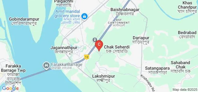 South Malda College, Malda Map
