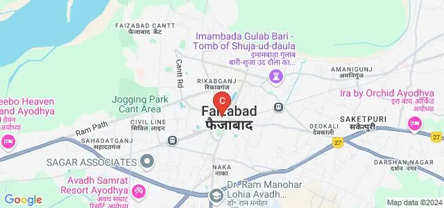 Jhunjhunwala Business School, Faizabad Map