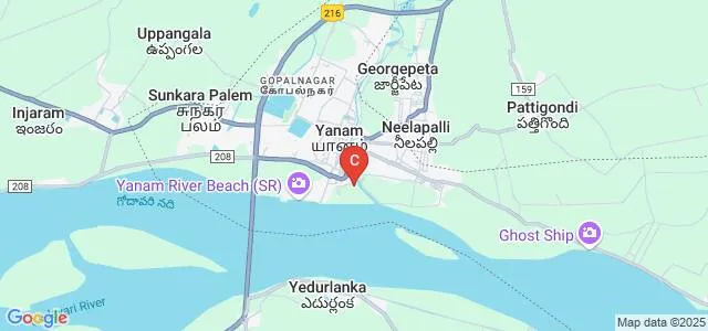 Dr Sarvepalli Radhakrishnan Government Arts College, Yanam Map