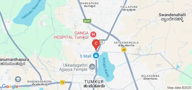 Union Christian College, Tumkur Map