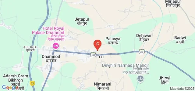 Government College, Maheshwar Map