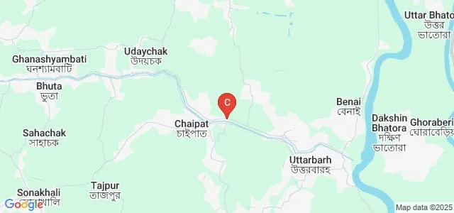 Chaipat Saheed Pradyot Bhattachariya Mahavidyalaya, Chaipat Map