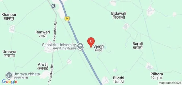 AM College of Law, Mathura Map