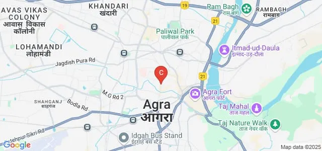 Faculty of Engineering and Technology, Agra College, Agra Map