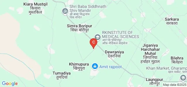 RK Institute of Ayurvedic Medical Sciences, Bareilly Map