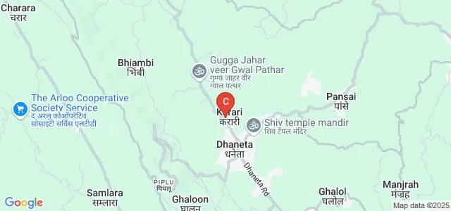 Government Degree College, Dhaneta Map