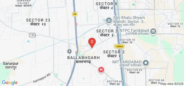 Sai Mohan College of Education, Faridabad Map