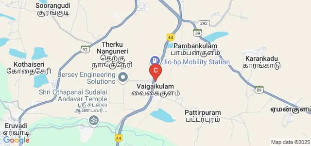 APA College of Arts and Science, Tirunelveli Map