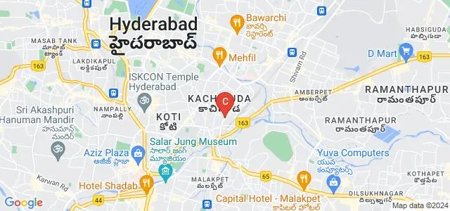 Bankatlal Badruka College for Information Technology, Hyderabad Map