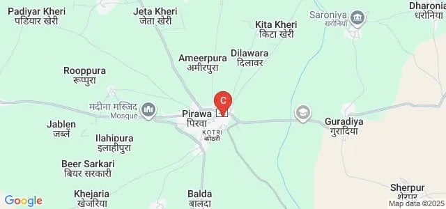 Government College, Pirawa Map