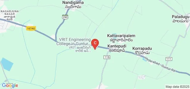 Nalanda Institute of Management Studies, Sattenapalli Map