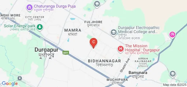 DSMS Institute of Nursing, Durgapur Map
