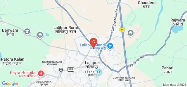 Bhagwan Aadinath College of Education, Maharra Map