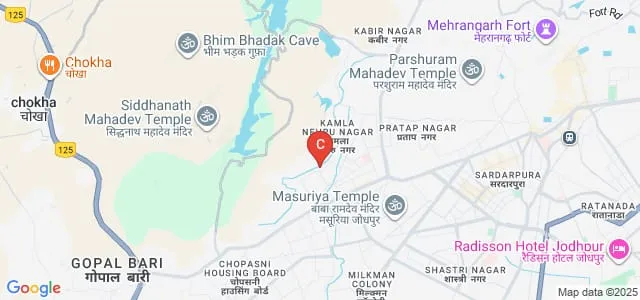 Government College, Jodhpur Map