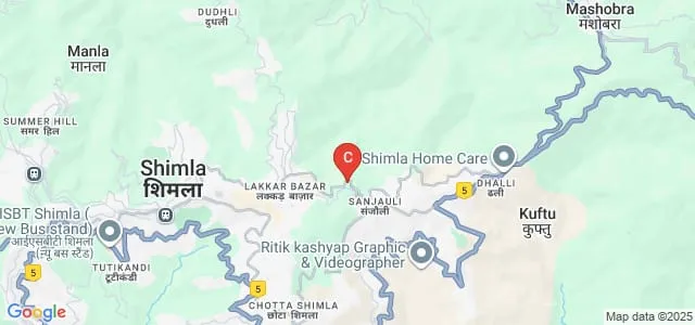 Government Degree College, Sanjauli Map