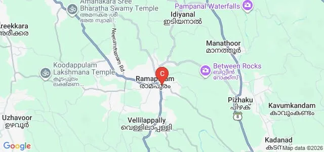 Mar Augusthinose College, Ramapuram Map