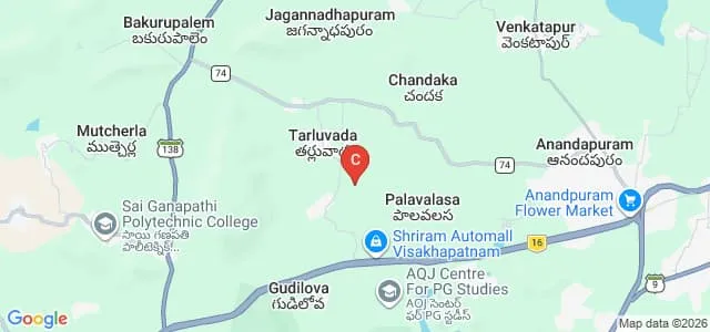 Yalamarty Pharmacy College, Visakhapatnam Map