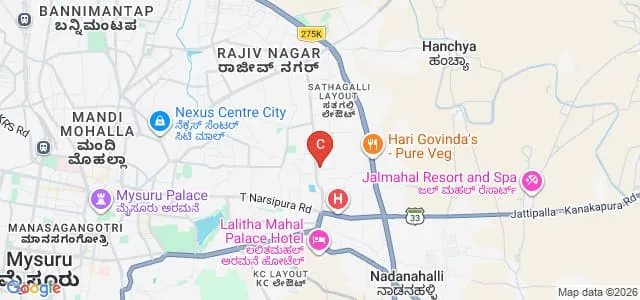 Maulana Azad B Ed College, Mysore Map