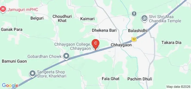 Chhaygaon College, Kamrup Map