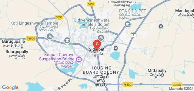 Elenki Engineering College, Siddipet Map