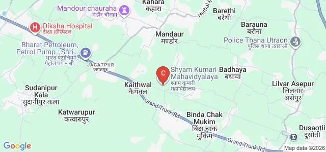 Shyam Kumari Mahavidyalaya, Allahabad Map