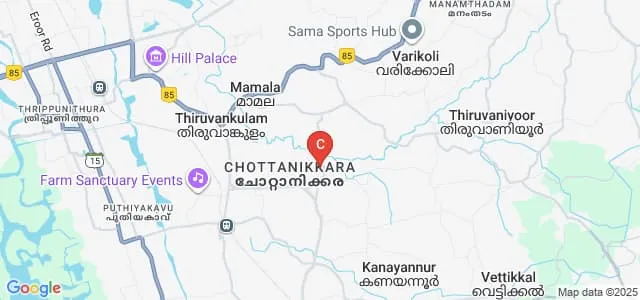 Dr Padiar Homoeopathic Medical College, Ernakulam Map