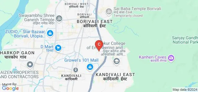 Thakur Institute of Aviation Technology, Mumbai Map