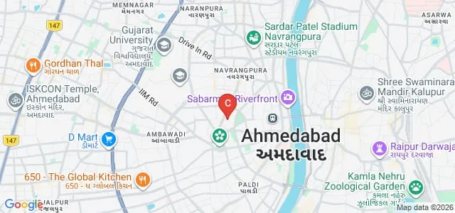 Faculty of Commerce, GLS University, Ahmedabad Map