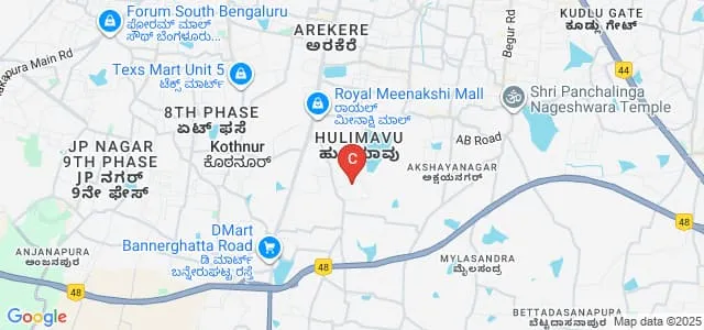 AECS Maaruti College of Dental Sciences and Research Centre, Bangalore Map