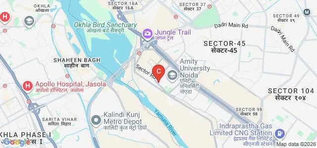 Asian School of Business, Noida Map