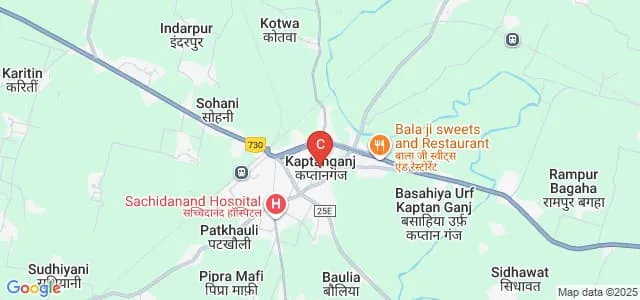 Sri Shiva Degree College, Azamgarh Map