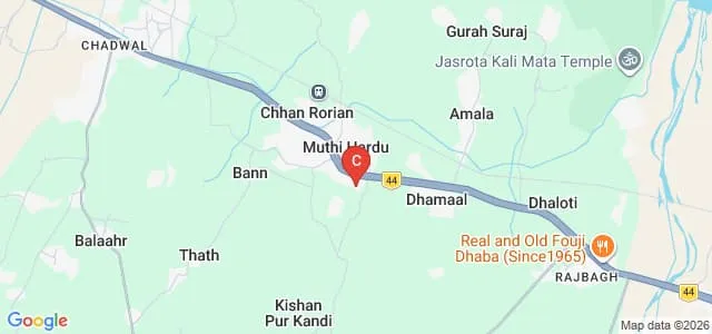 Shri Guru Gangdev College of Education, Kathua Map