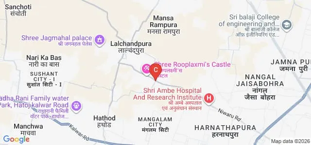 Jeevan Shree Nursing College, Jaipur Map