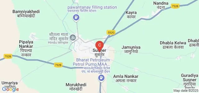 Government College, Susner Map