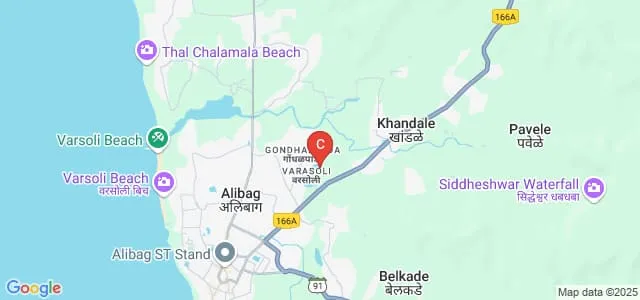 Prabhakar Patil Education Society's College of Arts, Science and Commerce, Alibag Map