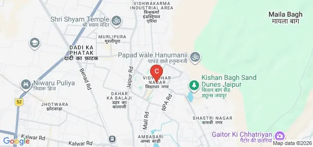 Biyani Girls College, Jaipur Map