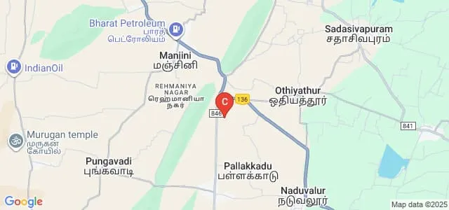 Golden Polytechnic College, Salem Map
