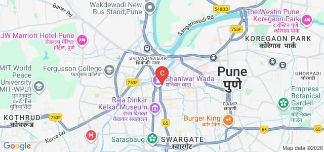 TMV Institute of Hotel Management and Catering Technology, Pune Map