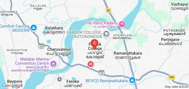 Farook Training College, Kozhikode Map