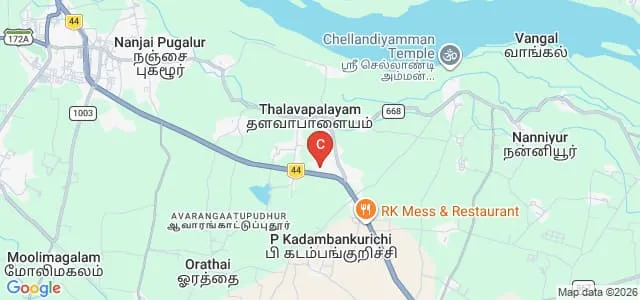 M Kumarasamy College of Engineering, Karur Map