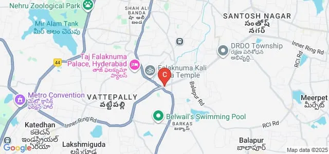 Aurora's Polytechnic Academy, Hyderabad Map