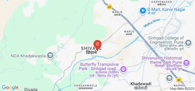 ASMA Institute of Management, Pune Map