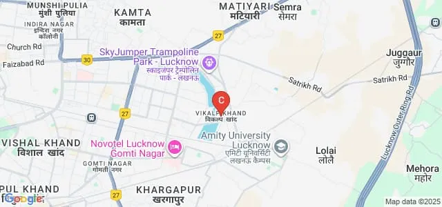 Narvadeshwar Management College, Lucknow Map