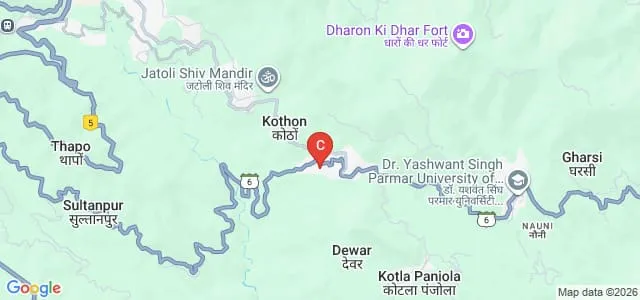 LR Institute of Pharmacy, Solan Map