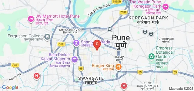 Ethel Gordon Junior College of Education, Pune Map