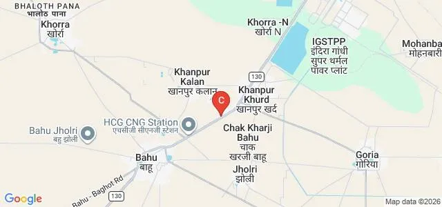 Sarvodya College of Education, Jhajjar Map