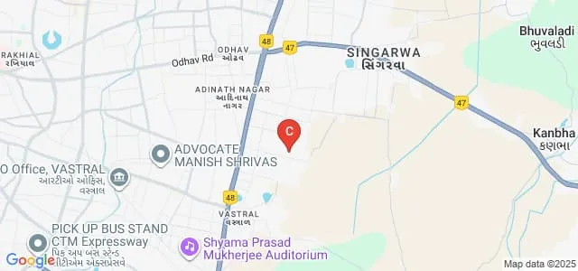 Vivekanand Law College, Ahmedabad Map