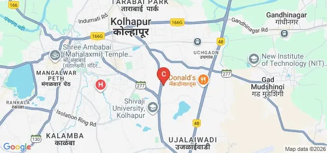 Rajarshee Chhatrapati Shahu Maharaj College of Agriculture, Kolhapur Map