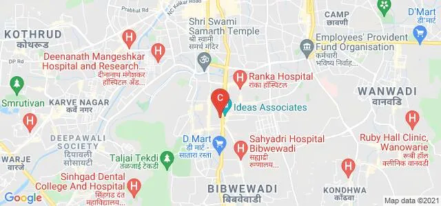 Asian School of Management, Pune Map