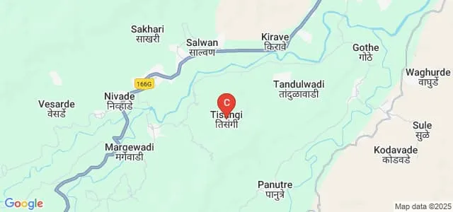 MH Shinde Mahavidyalaya, Tisangi Map